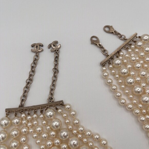 Chanel Layered Pearl Necklace - Large - Picture 2 of 7